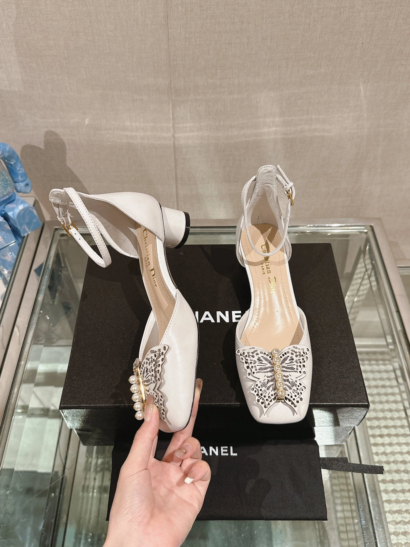 COCO-- 4ior KDB851VSO_S10W sheepskin Heel height：3.5CM item:D-X158G0382